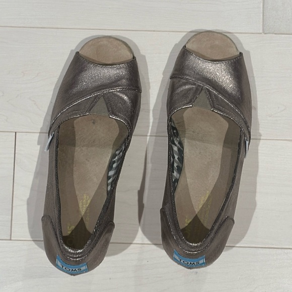 Toms Cork Wedges Espadrille   - size 8 - Picture 4 of 8